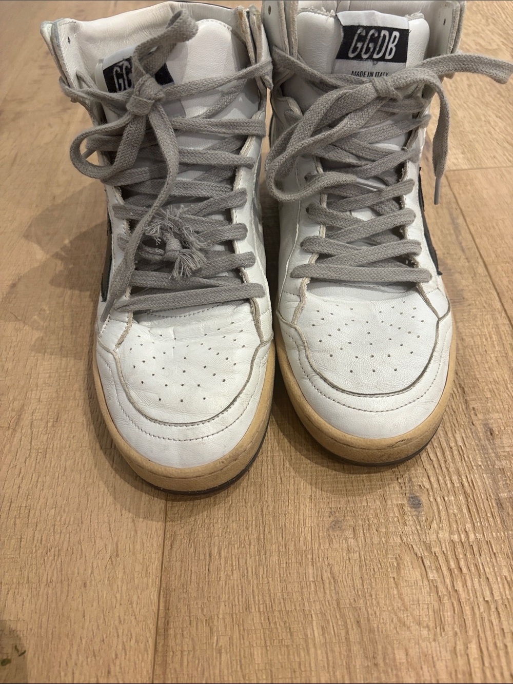 Golden Goose Deluxe Brand Sky-Star High-Top Sneakers 38 - Picture 3 of 6